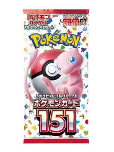 Japanese Pokemon Scarlet & Violet 151 Booster Pack