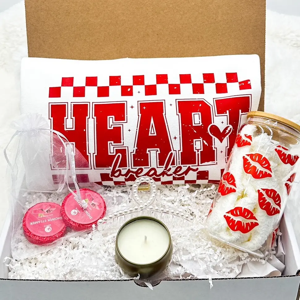 Valentine’s Day Gift Box Heartbreaker Gift Galentines Day Gift Box Best Friend Gift Funny Gift Valentines Day Present Friend Sister Gift Box Daughter Gift Breakup