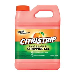 Citristrip QCG73801T 1 qt. Safer Paint & Varnish Stripping Gel Remover pack of 6