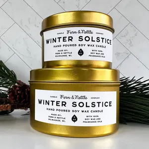 Winter Solstice Candle