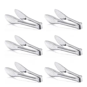 6 Pcs Ice Tongs Mini Sugar Tongs 7inch Stainless Steel Kitchen Utensils Set,Small Serving Tong and Tiny Kitchen Tong for Appetizers,Tea Party, Coffee Bar (Silver) Kitchenware - Home Improvement.