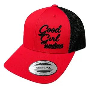 GoodGirl "Sometimes" Hat - Booktok Inspired - Leather Patched - Black lettering unless otherwise shown or stated