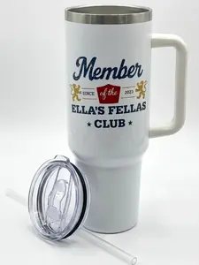 Vintage Ella Fellas Club 40 Oz Tumbler , Ella Fellas Tumbler , Country Music Tubler , Gift For Fan