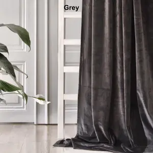 Grey Velvet Curtains, Custom Curtain Panels, Blackout Curtains, Living Room, Curtain Panels, Curtains, Bedroom Curtains, Dining Room, Window, Fabric