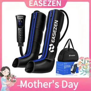 EASEZEN Leg Compression Massager for Circulation Pain Relief Foot Calf Thigh Recovery System Relieve Edema Reduce Fatigue Gifts for Women Men Knee Massage Device Massage Machines - Relaxation Aid Massagetool lymphatic drainage tool#Summervibes
