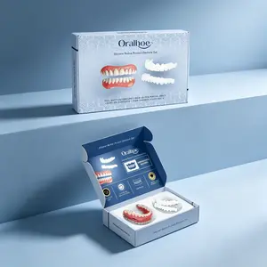 Silicone Denture Reline Kit – Comfortable Fit for Denture Wearers – Easy to Use & Adjustable | Oralhoe