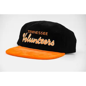 Black Corduroy Tennessee Cursive Volunteers