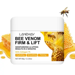 Low Allergy Cream Moisturizer, Vitamin E Hyaluronic Acid Collagen Enriched, Suitable for Dry Skin, All Skin Types, 60g Bottle