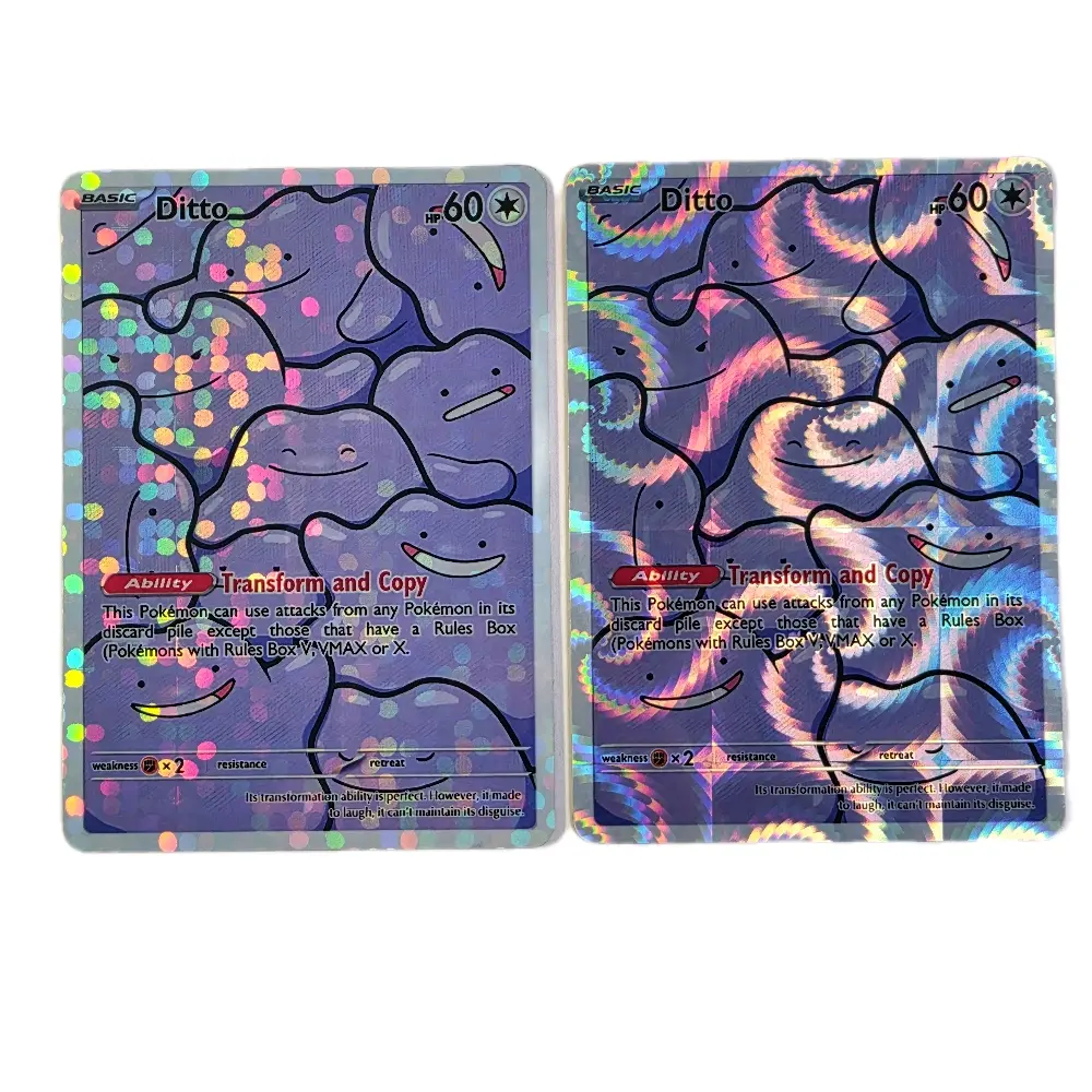 Pile o’ Ditto Holo Card!  Bubble & Hypno Finishes | Custom Fan Art