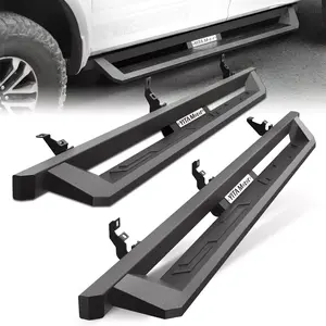 OEDRO Drop Running Boards Compatible with 2021-2026 Ford Bronco 4 Door, Off-Road Side Steps, Black Powder Coated Nerf Bars