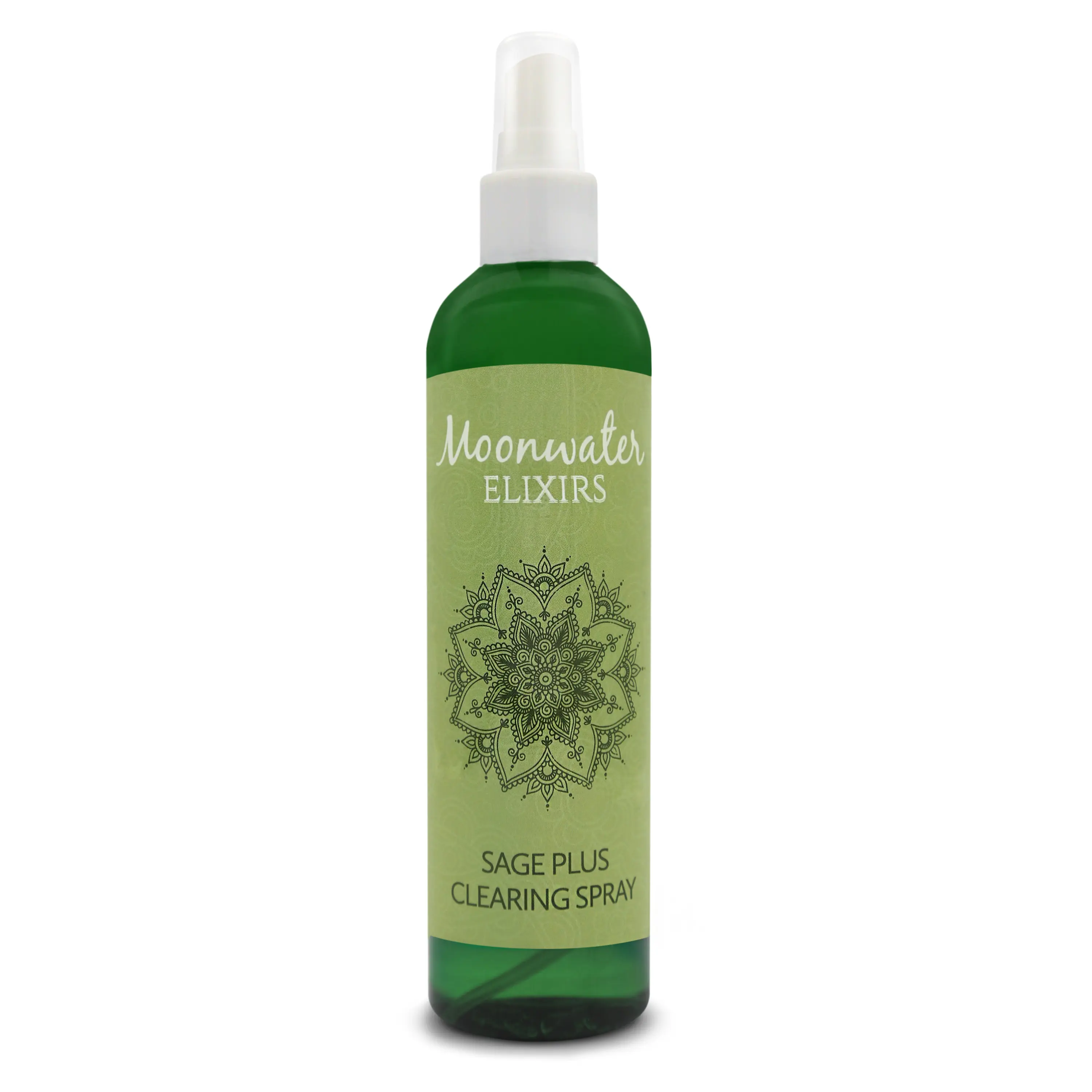 Sage Spray for Clearing Negative Energy White Sage Smudge Spray for Clearing Negative Energy and Protection - Charged under a Full Moon Infused with Quartz Crystals and Reiki