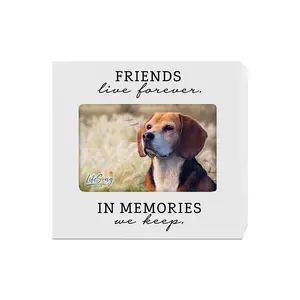 Pet Memorial Gifts Pet Cremation Urn Box Pet Loss Gift Dog Cat Memorial Photo Cremation Box Sympathy Gift for Pet Lovers | Friends Live Forever