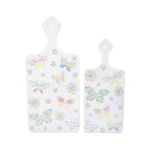 Temp-tations Seasonal 17" & 14" Stoneware Serving Boards