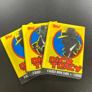 Three Packs of 1990 Topps Dick Tracy Trading Cards