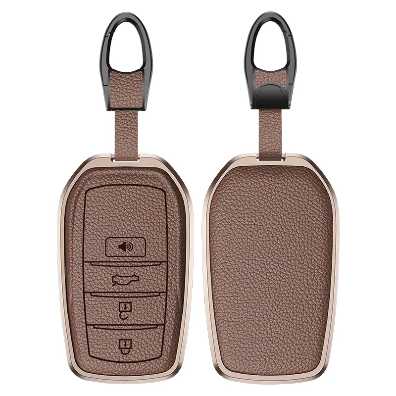 for Toyota Key fob Cover,case with chain,Tpu 360 Degree Protection Key Case compatible with 2021-2025 2026 Venza,RAV4 Prime,Sienna,Land Cruiser,Fortuner,Mirai,