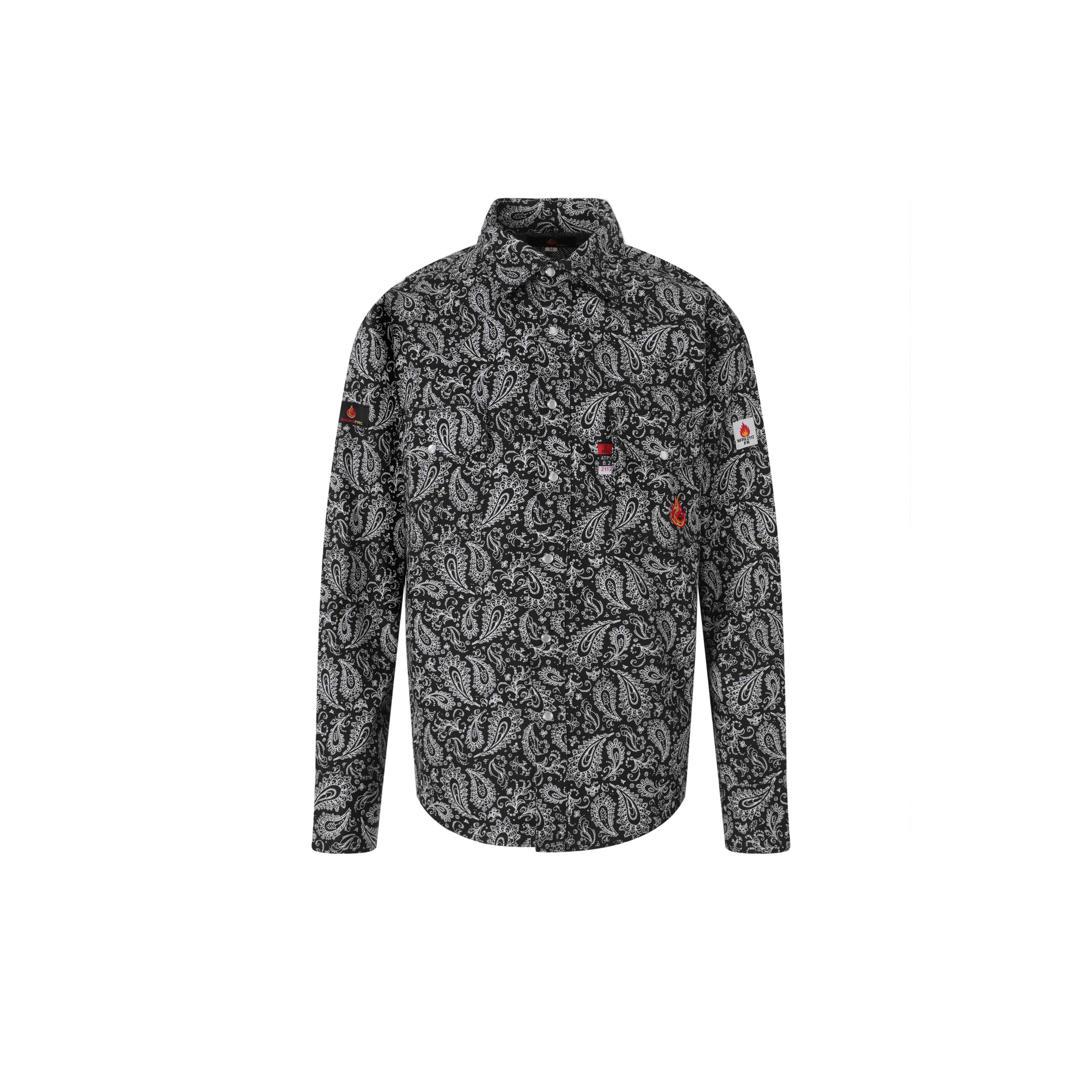 Budget FRC™ Black Paisley FR Snap Shirt