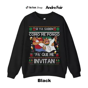 Si Ya Saben Cómo Me Pongo, Pa’ Qué Me Invitan - Mexican Beer Party Ugly Christmas Sweater | Funny Fiesta Drinking Shirt | Si Ya Saben Meme Holiday Outfit for Men Women