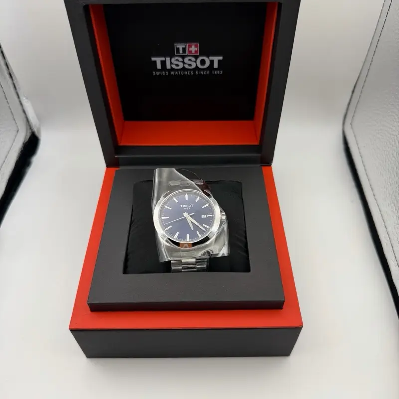 Tissot Gentleman Quartz Blue Dial Men's Watch T127.410.11.041.00