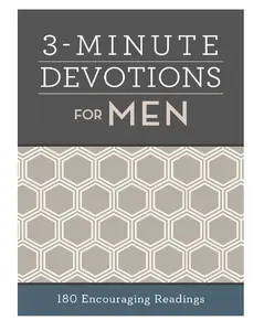 3-Minute Devotions for Men: 180 Encouraging Readings