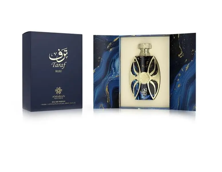 Unisex 100ml Taraf Bleu Exclusive EDP Perfume - Aromatic, Refreshing, Strawberry Unisex Fragrance, Juicy Fruit Scent with Raspberry Top Note, Everyday Wear, Aromatic Unisex Fragrance