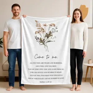 1 piece The prayer for rest for the gentle spirit based on Matthew 11:28-30 in English is: "Dear Lord, I come to You seeking rest for my soul. As You invite those who are weary and burdened to find comfort in You, I lay my struggles and pains