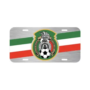 Mexican Soccer Vehicle License Plate – Futbol/Football Mexico Front Auto Tag, Liga MX Fan Plate 7