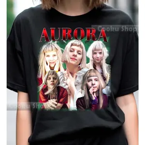 Retro Aurora TShirt, Aurora hoodie, Aurora sweatshirt, Aurora Rock Style Bootleg Tee