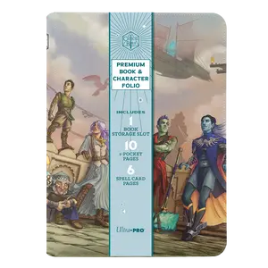 Critical Role Bells Hells Team Lineup Printed Leatherette Book Folio
