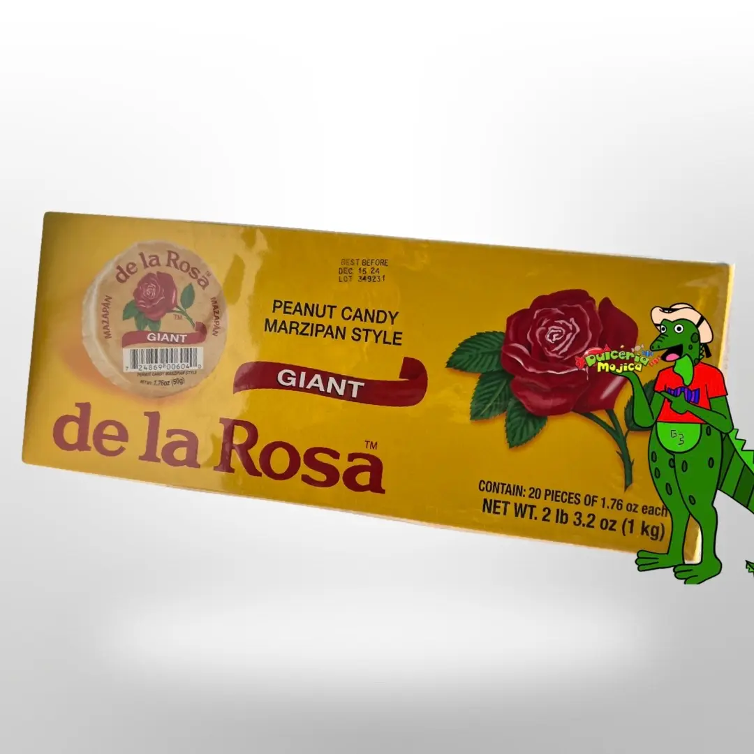 De La Rosa Mazapan Gigante Peanut Candy