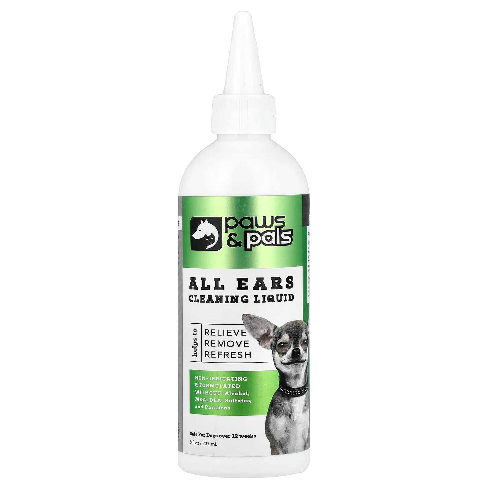 Paws & Pals All Ears, Cleaning Liquid, 8 fl oz (237 ml)
