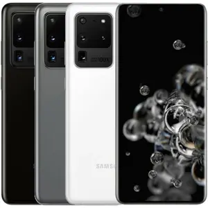 Refurbished Samsung Galaxy S20 Ultra 5G (AT&T Locked) 128GB All Colors - Good with 1 Year Warranty by BITB