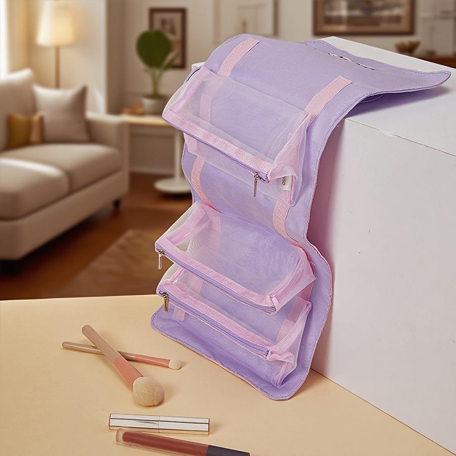 Snoopy Colorful Life Series Foldable Makeup Bag - Compact, Stylish & Adorable, Perfect for Travel & Daily Beauty Organization, Ideal Gift for Her Cosmetic Pouch Cosmetics Organizer