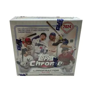 2024 Topps Chrome Baseball Logofractor Edition Box