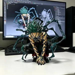 16cm Boku no Hero Academia Anime Figure Dark Deku Izuku Midoriya Action Figure Bakugou Katsuki Figurine PVC Collection Model Toy