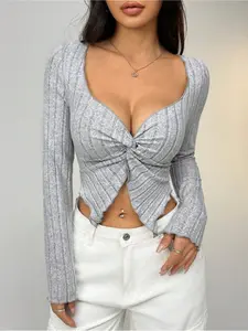 Fashion new versatile casual trendy butterfly shape hot women's long-sleeved T-shirt Top