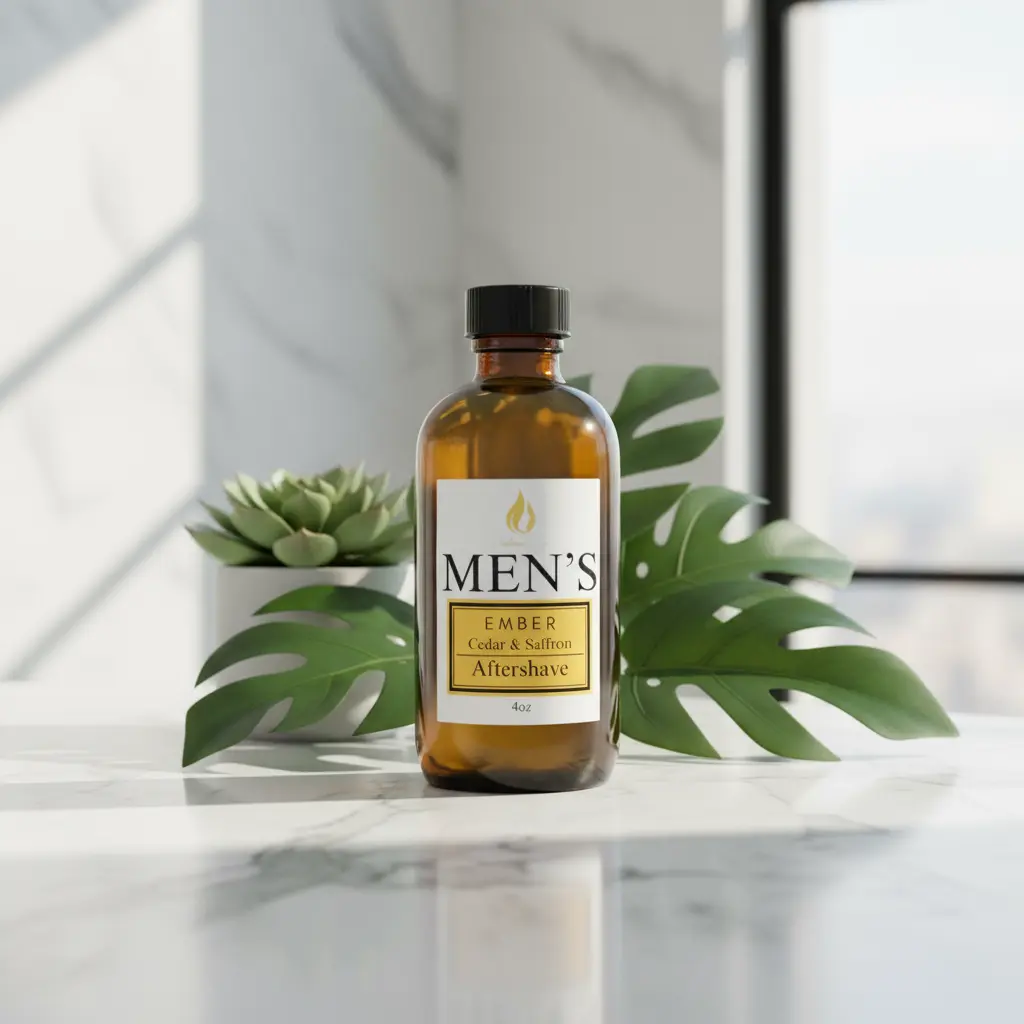 Culturaluxe Men's Aftershave  – Cedar & Saffron