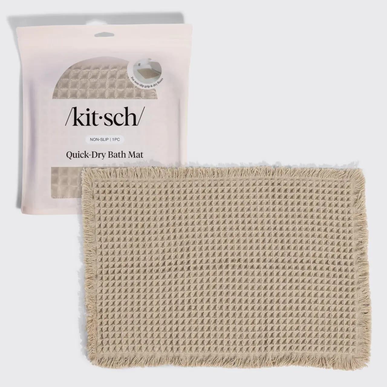 Camel Quick-Dry Bath Mat