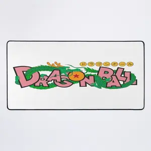 Dragon Ball Z Dragon Ball Logo Retro Mouse Pad | Anime Mouse Pad Store