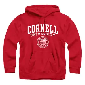 Cornell Heritage Hooded Sweatshirt (Red)