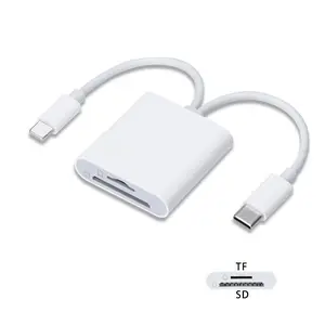 USB-C to SD Card Reader, Memory Card Reader, Multi-functional Type-C Interface Mobile Phone SD Card Reader, Mobile Phone Accessories for iPhone 13/14/15/16