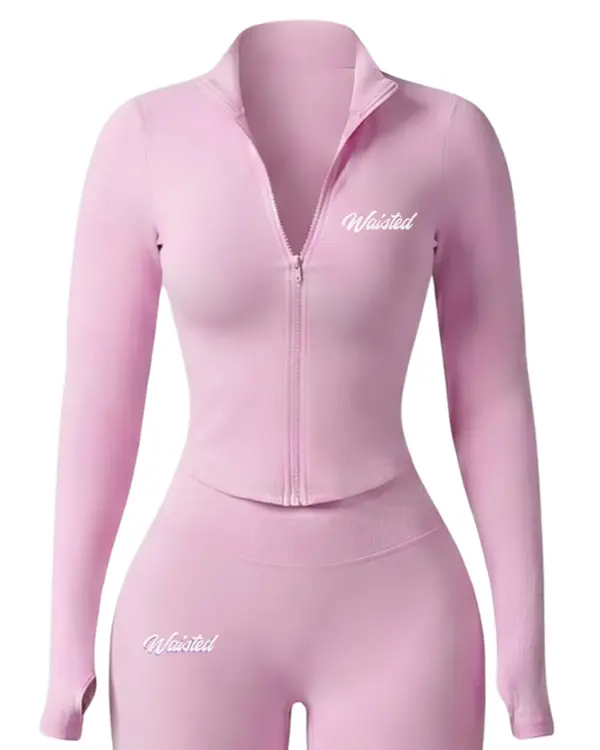BADDIE JACKET-PINK