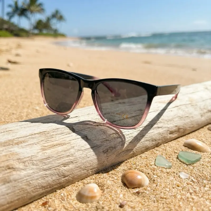 Victoria Coast Polarized Fashion Sunglasses, UV400 Protection Eyewear for Summer Beach Use