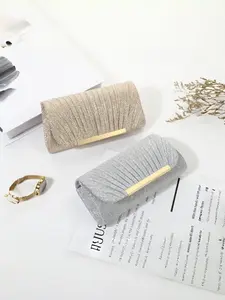 Mini New Style Fashion Handbag Evening Bag Simple Classic Versatile Dress Bag High-End Banquet Crossbody Chain Women's Bag Handheld Bag Purse Elegant Purse Fashionable Crossbody Bag