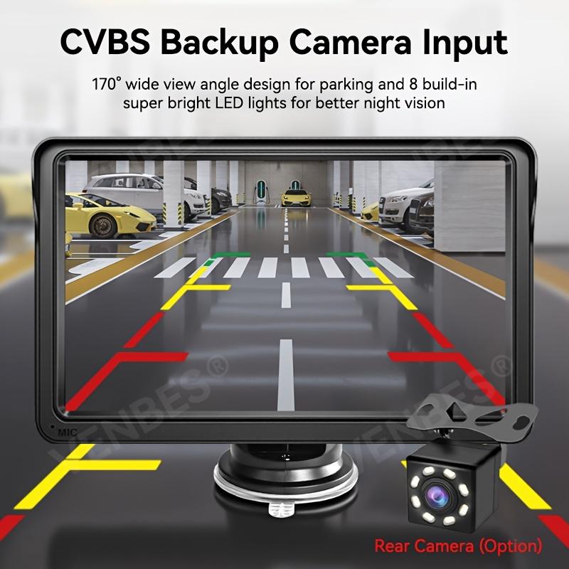 2026 New 7-inch Wireless Car Display With Built-in Audio System, Ultra HD Touchscreen, 1080P Backup Camera, Dashcam, Wireless Connectivity, GPS Navigation, Supports CarPlay And Android Auto, Mirror Link, FM Radio, AUX/USB/TF Ports. Fits All Vehicle