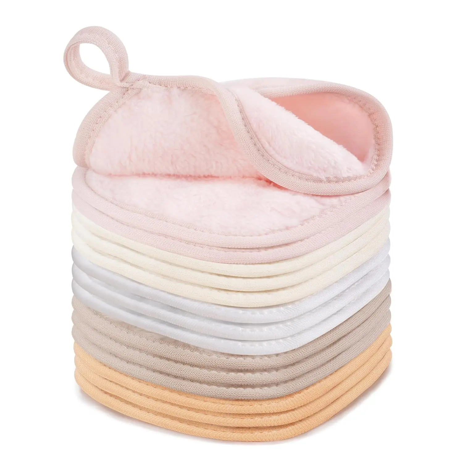 Makeup Remover Cloths 15 Pcs Reusable Ultra Soft Makeup Eraser Cloths Face Microfiber Makeup Remover Towels