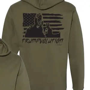 Trumptorious - Military Green Hoodie