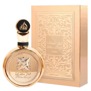 Lattafa Fakhar Gold Extrait Eau De Parfum for Men 3.4oz (100ml) - Rich, Luxurious Fragrance with Oriental Spices and Floral Elements