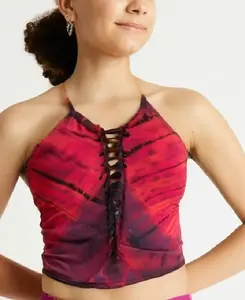 Boho Tie Dye Wrap Tank for Women - Hippie Festival Top for Summer Wear - Comfy & Stylish Design - Womenswear