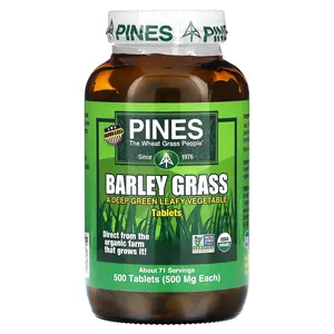 Pines International Barley Grass, 500 Tablets