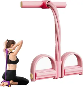 Fashion Puller Exercise, 2026 Latest 8-Tube Pedal Resistance Device, 21 Fitness Resistance Bands-8 Tube Pedal Ankle Puller, Stretching Workout Fitness Bands for Arm Weights Exercise EquipmentBody Toning, Training Abdomen, Waist, Arms & Legs